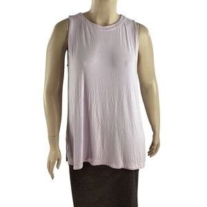 J.Jill Wearever Lavender Sleeveless Tunic Tank Top XL
